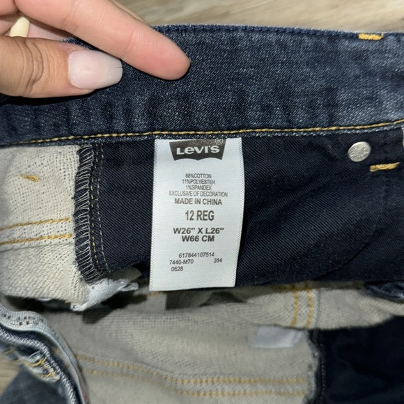 Levi’s 511 The Knit Straight Leg Jeans - Size 26in - Picture 4 of 6